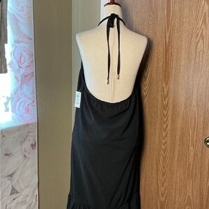 INC International Concepts Elegant Black Strapless Dress